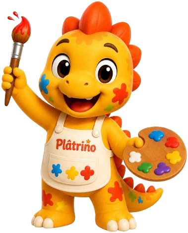 Plâtrino, la mascotte créative